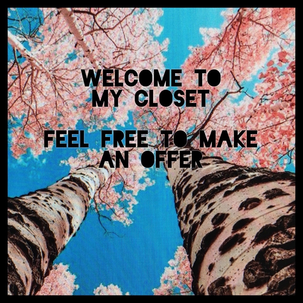 Welcome to my closet